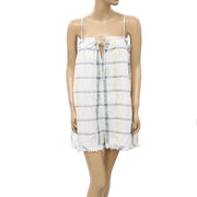 Urban Outfitters UO Lacey Shapeless Striped Playsuit Romper L