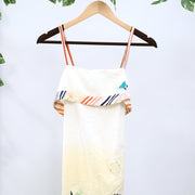 Miss Sidecar Dip Dye Embroidered Mini Dress M