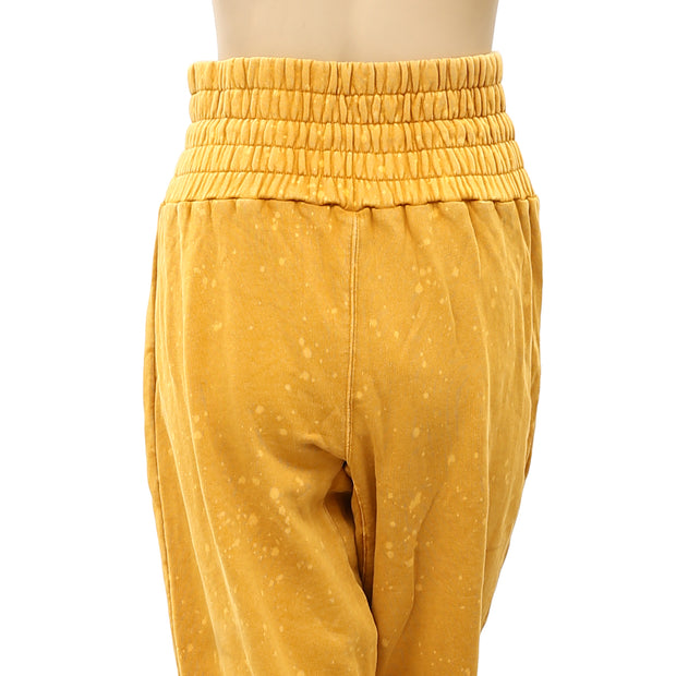 Out From Under Urban Outfitters Tyson Smocked Waist Jogger Pants S