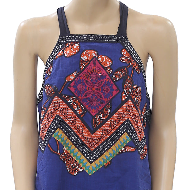Free People Cool Cabana Printed Blouse Top