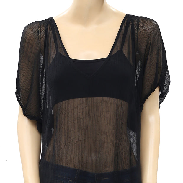 Ecote Urban Outfitters Embroidered Maxi Top L