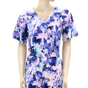 Lilly Pulitzer Girls Mini Maliah Floral Jumpsuit Dress