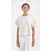 IRO Dorothy Tweed Blouse Top