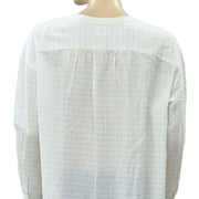 Des Petits Hauts Felicia Shimmer Tunic Top