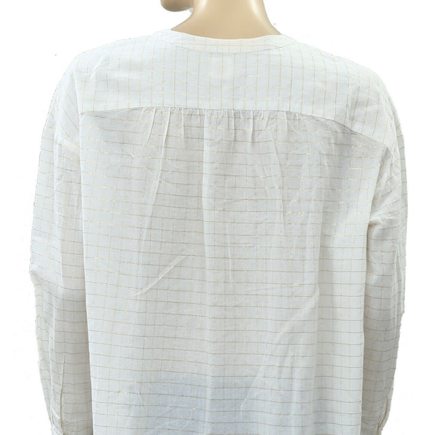 Des Petits Hauts Felicia Shimmer Tunic Top