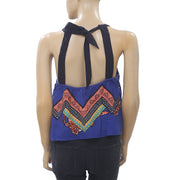 Free People Cool Cabana Printed Blouse Top