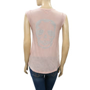 Zadig & Voltaire Brooklyn Skull Tank Top