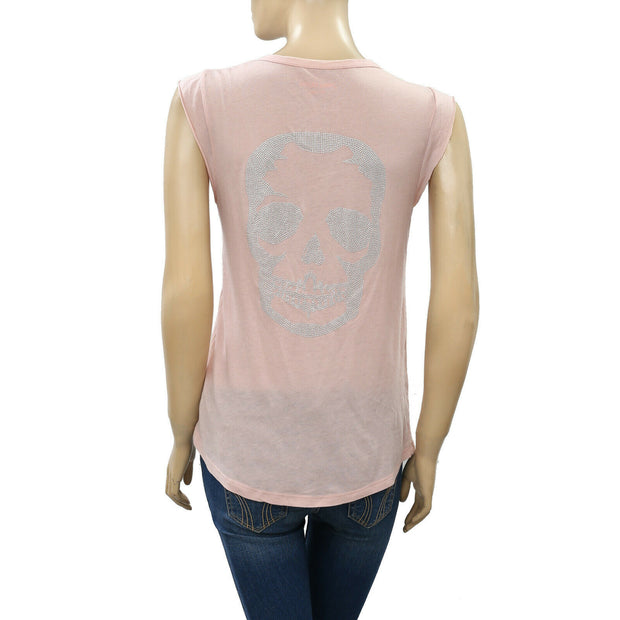 Zadig & Voltaire Brooklyn Skull Tank Top