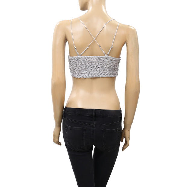 Free People FP One Adella Bralette Lace Top S
