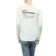 Zadig & Voltaire Tunisien ML Definition Tee T-Shirt Blouse Top