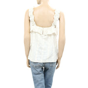 Sezane Paris Hermine Blouse Top