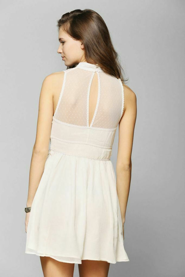 Kimchi Blue Urban Outfitters Emmy Lou Chiffon Tunic Dress S