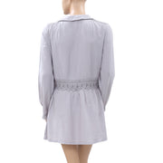 Noa Noa Remix Floral Embroidered Mini Dress S