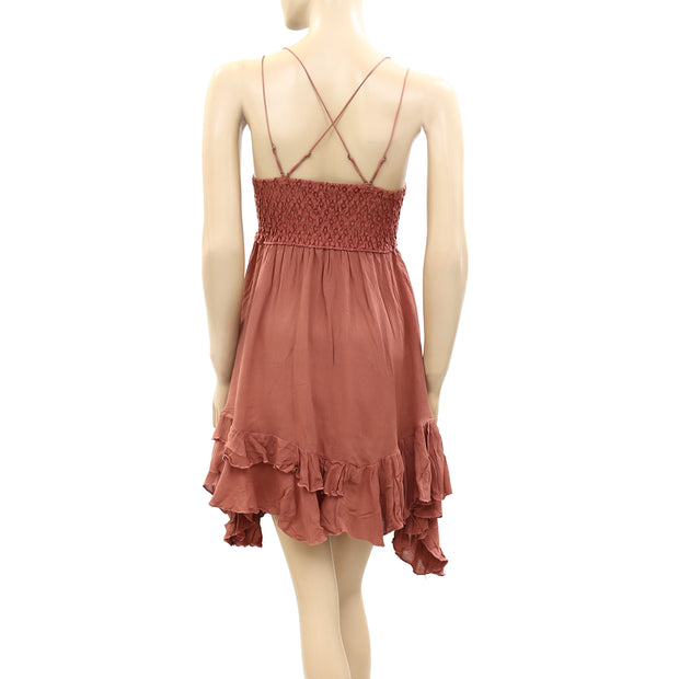 Free People FP One Adella Slip Mini Dress
