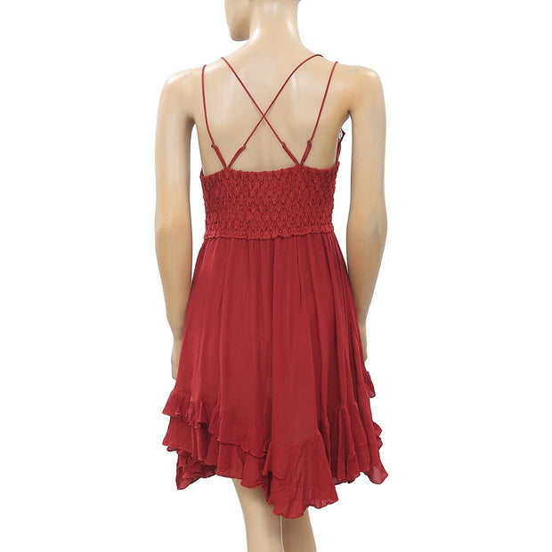 Free People FP One Adella Slip Mini Dress