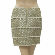 Hoss Intropia Glam Rock Pencil Mini Skirt S-4