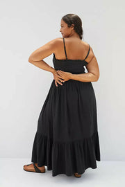Daily Practice by Anthropologie Flounced Maxi Dress