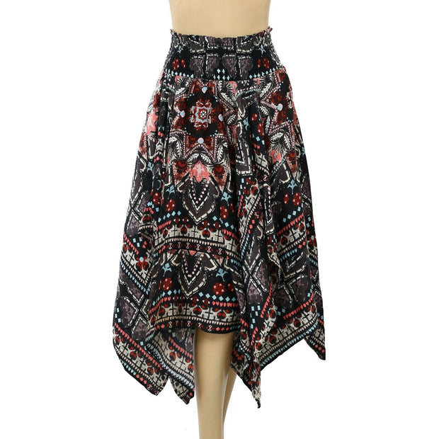 Odd Molly Anthropologie Pancho Midi Skirt S 1