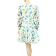 Asos Design Floral Printed Babydoll Mini Dress S