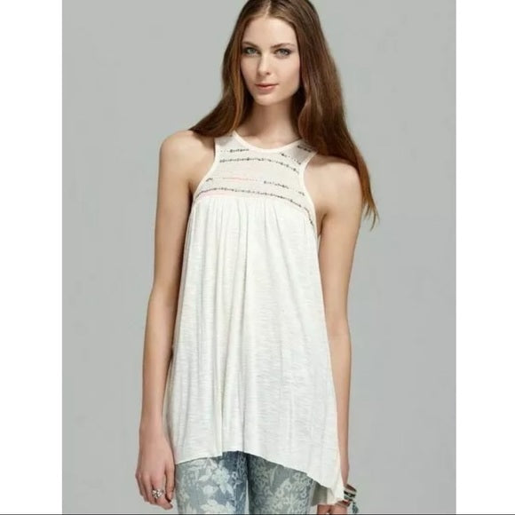 Free People Electric Light Sequin Tank Top XS