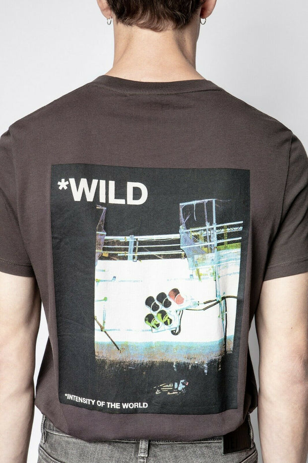 Zadig & Voltaire Men's Ted Photoprint Wild T-shirt