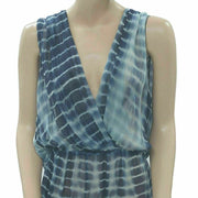 Anthropologie Andree Delair Midi Dress Tie Dye Printed Astarte Wrap