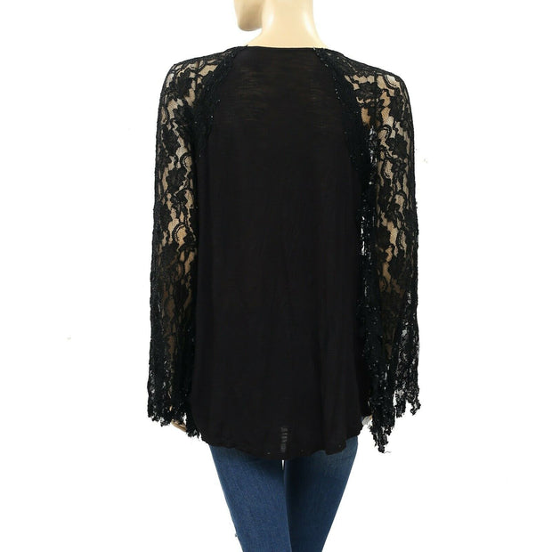 Ecote Urban Outfitters Lace Shirt Tunic Top M