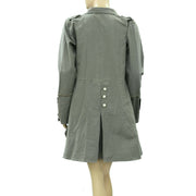 EWA I WALLA Buttondown Coat Jacket Dress S