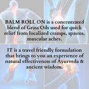 Sugandhim Balm Roll-on Ayurveda Ancient Holistic Magical Healer Body Ache 0.24OZ