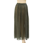 Mes Demoiselles Paris Dobby Maxi Skirt XS-38