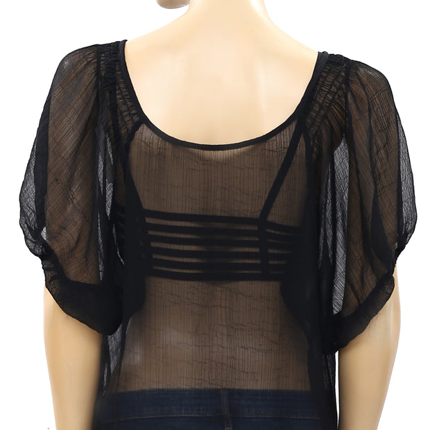 Ecote Urban Outfitters Embroidered Maxi Top L