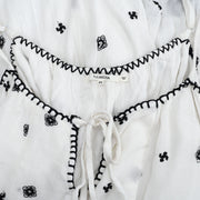 Tularosa Floral Embroidered Mini Dress XS