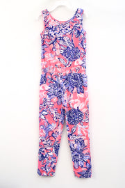 Lilly Pulitzer Girls Lace Jumpsuit Dress XS 2-3 Years