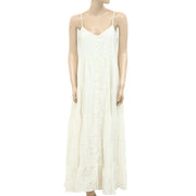 Sezane Robe Ama Slip Maxi Dress
