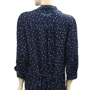 Zadig & Voltaire Ramia Heart Printed Tunic Shirt Top S