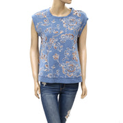 Akemi + Kin Anthropologie Hildie Teen Blouse Top S