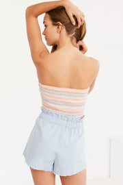 BDG Urban Outfitters Jackie-Joe Strapless Chevron Tube Crop Top M