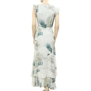 All Saints Dela Ngaru Midi Dress S 4