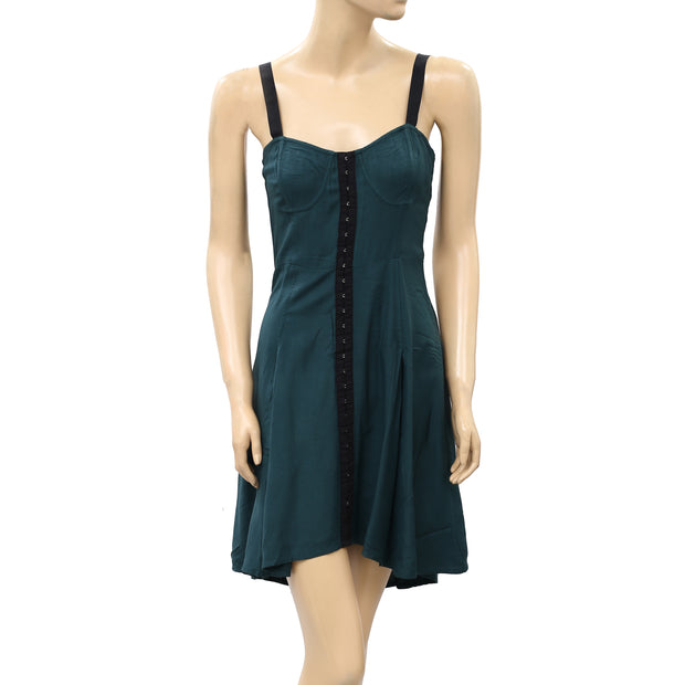 Kimchi Blue Urban Outfitters Solid Slip Tunic Dress XS
