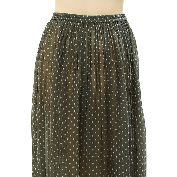 Mes Demoiselles Paris Dobby Maxi Skirt XS-38