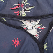 Odd Molly Anthropologie Floral Embroidered Lace Blouse Top