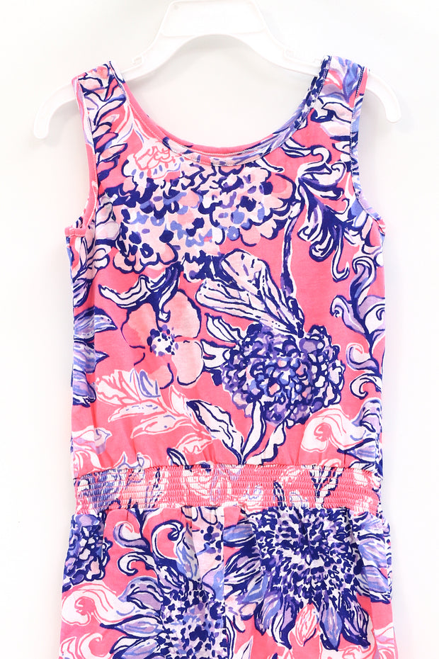 Lilly Pulitzer Girls Lace Jumpsuit Dress XS 2-3 Years
