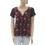 Odd Molly Anthropologie Lush Grace 衬衫上衣 XS-0