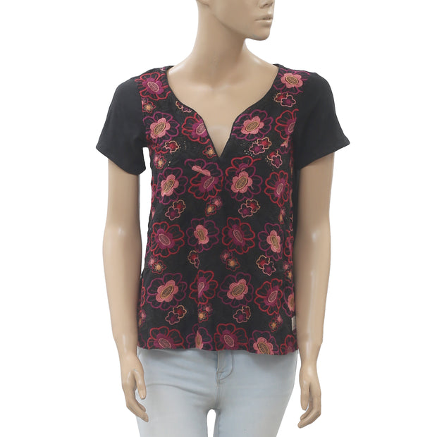 Odd Molly Anthropologie Lush Grace 衬衫上衣 XS-0