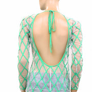 Asos Sheer Mesh Dress S