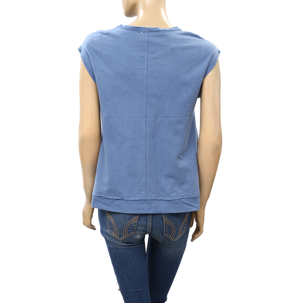 Akemi + Kin Anthropologie Hildie Teen Blouse Top S