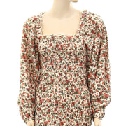 Free People Smock It To Me Mini Dress M