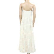 Sezane Robe Ama Slip Maxi Dress