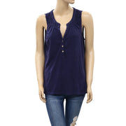 Lilly Pulitzer Solid Essie Blouse Tank Top