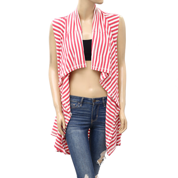 Soft Surroundings Striped Coverup Tunic Top L